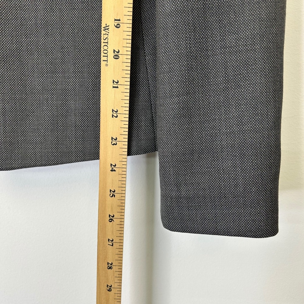 Hugo Boss Wool Blazer Jacket Women's 10 Gray Business Casual Professional Office - Picture 6 of 12